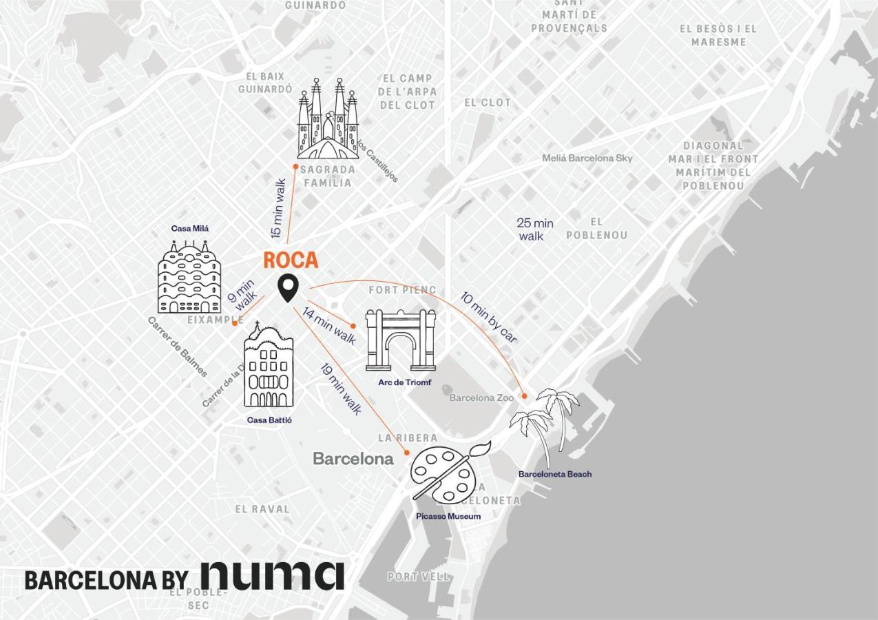 Numa Barcelona Roca Aparthotel Eksteriør bilde